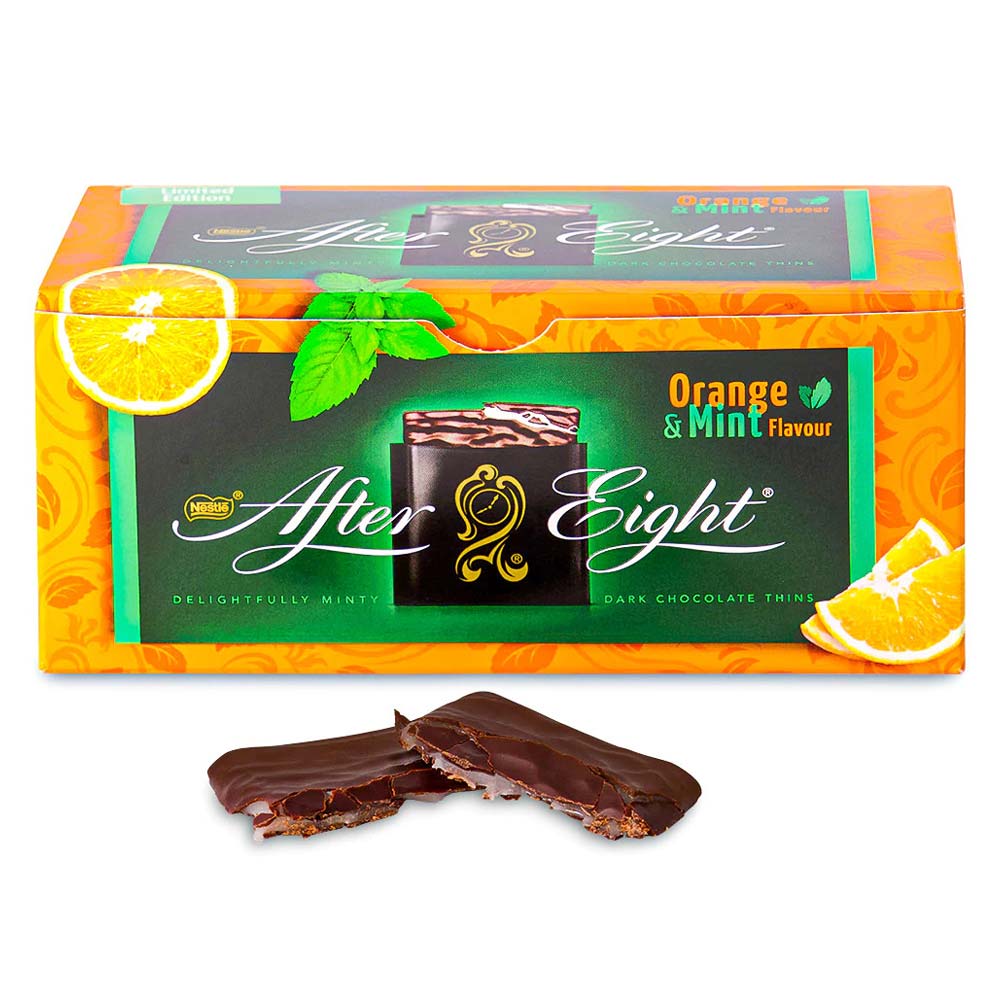 After Eight Orange And Mint Dark Chocolate Thins