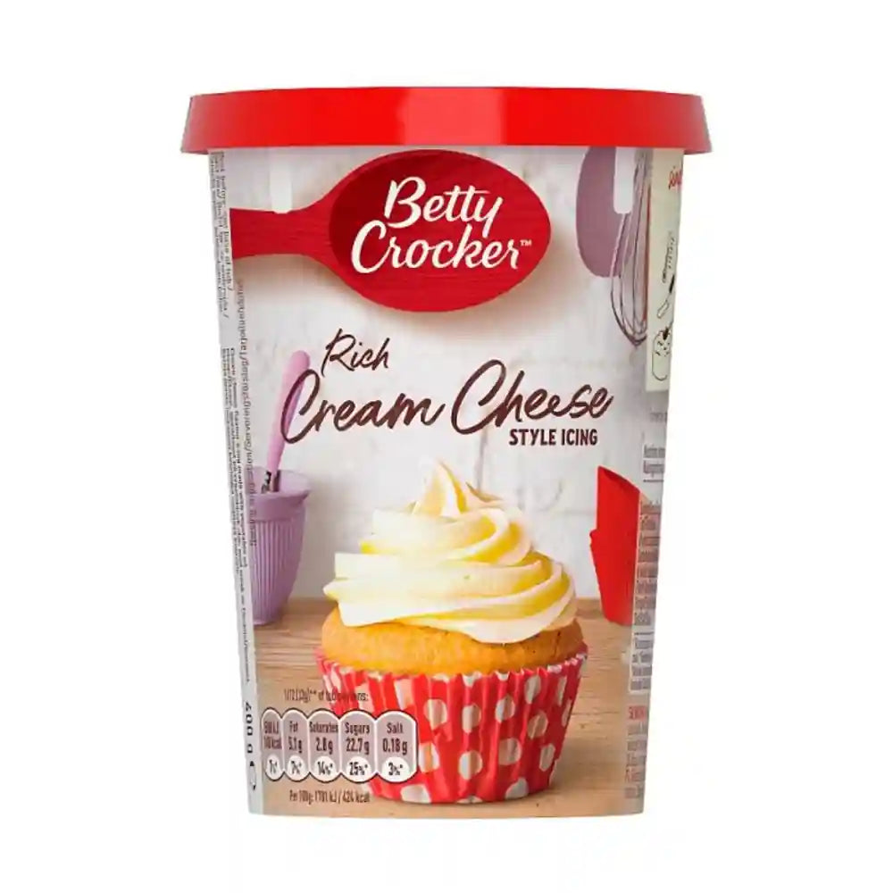 Betty Crocker Rich Cream Cheese Style Icing Gluten Free 400g