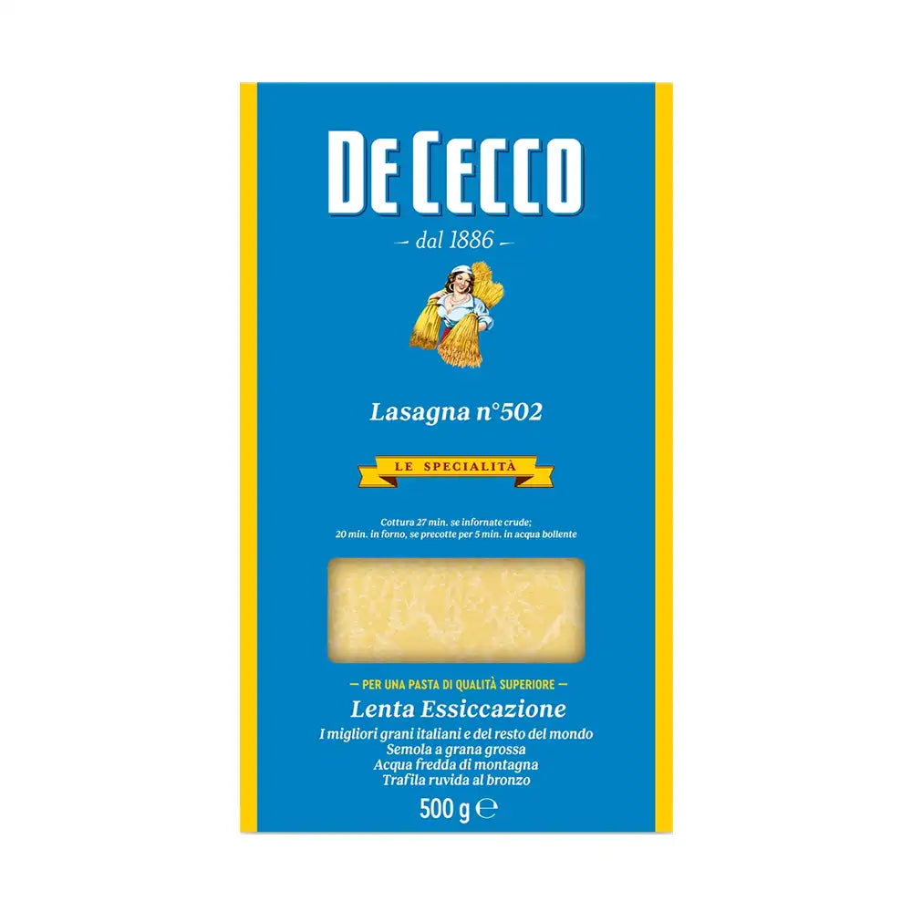 De Cecco No 502 Lasagna 500g
