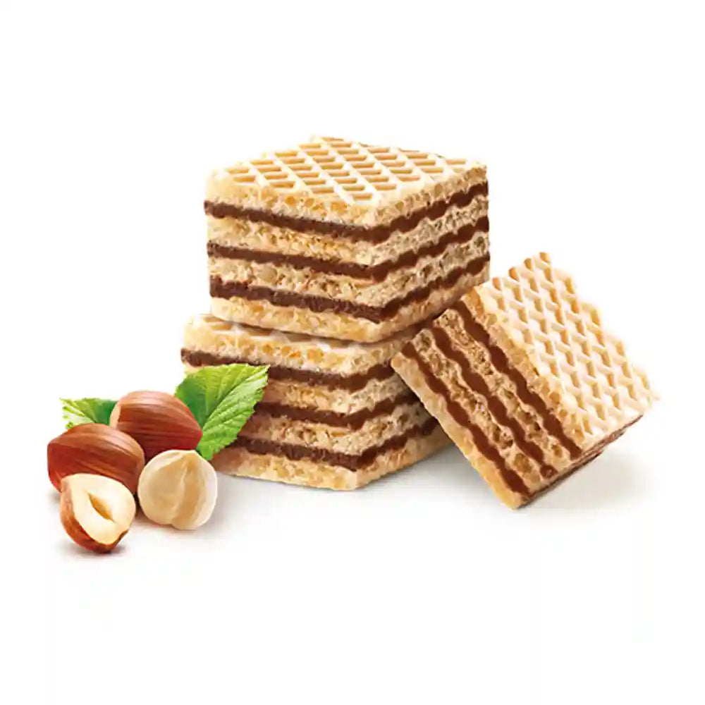 Matilde Vicenzi Magnifico Wafer Cubes Nocciole
