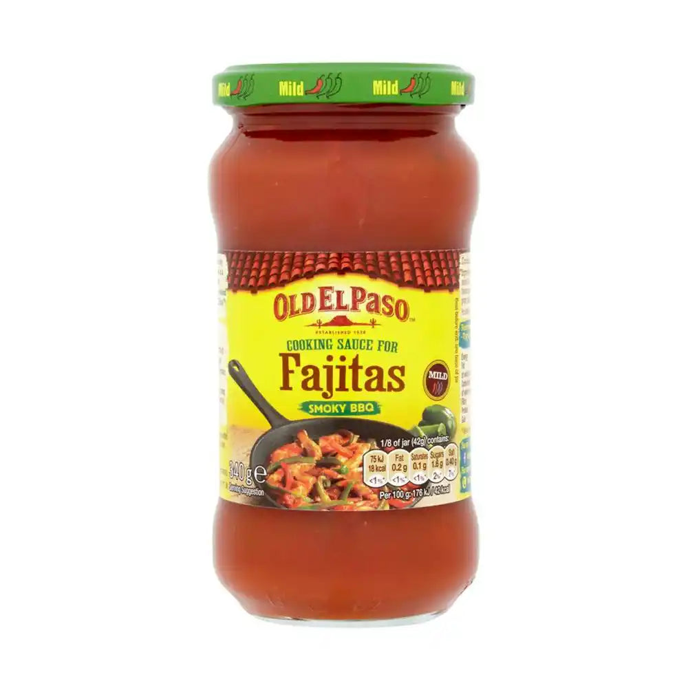 Old El Paso Fajitas Smoky BBQ Sauce 340g