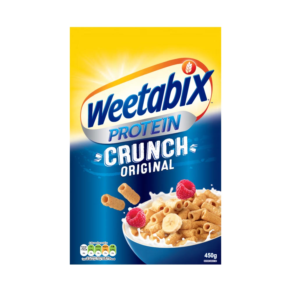 Δημητριακά Ολικής Άλεσης Vegetarian Weetabix Protein Crunch Original 450g