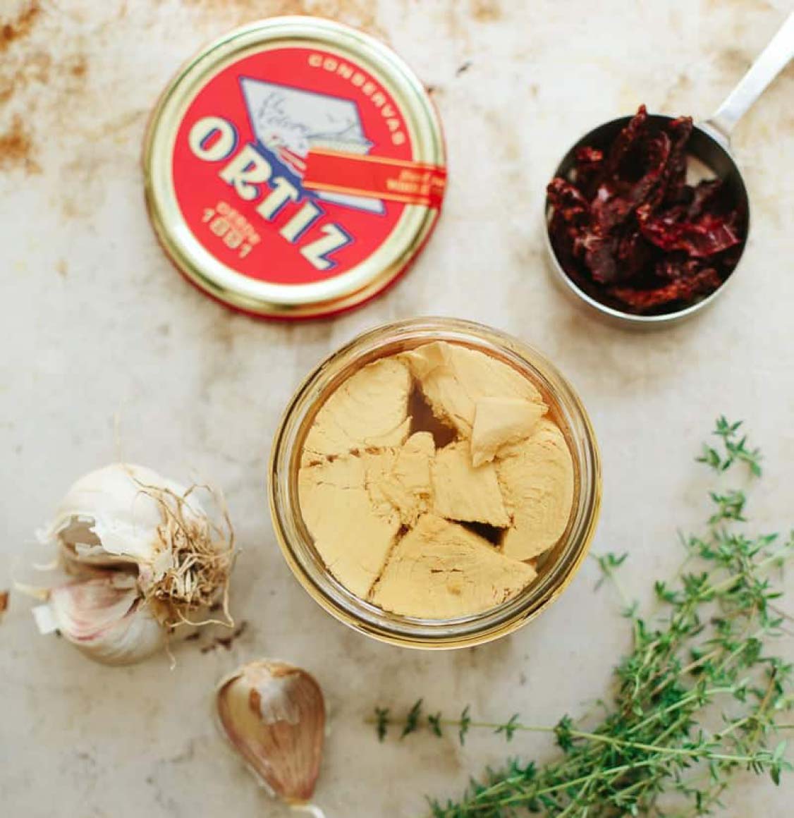 Λευκός Τόνος σε Νερό Χωρίς Αλάτι Ortiz White Tuna in Water 150g