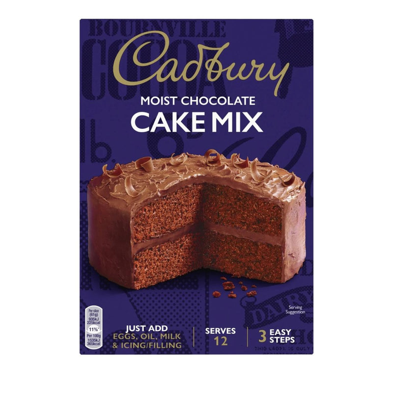 Μείγμα για Κέικ Σοκολάτας Cadbury Moist Chocolate Cake Mix