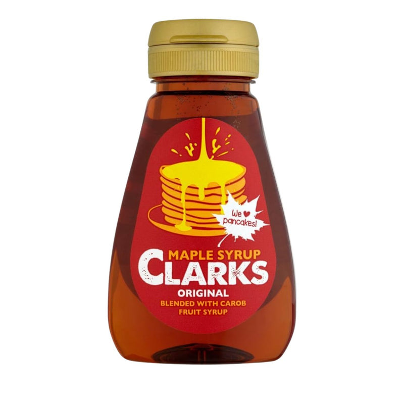 Σιρόπι Σφενδάμου και Χαρουπιού Clarks Maple and Carob Fruit Syrup