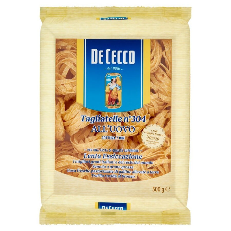 De Cecco No 304 Tagliatelle All Uovo