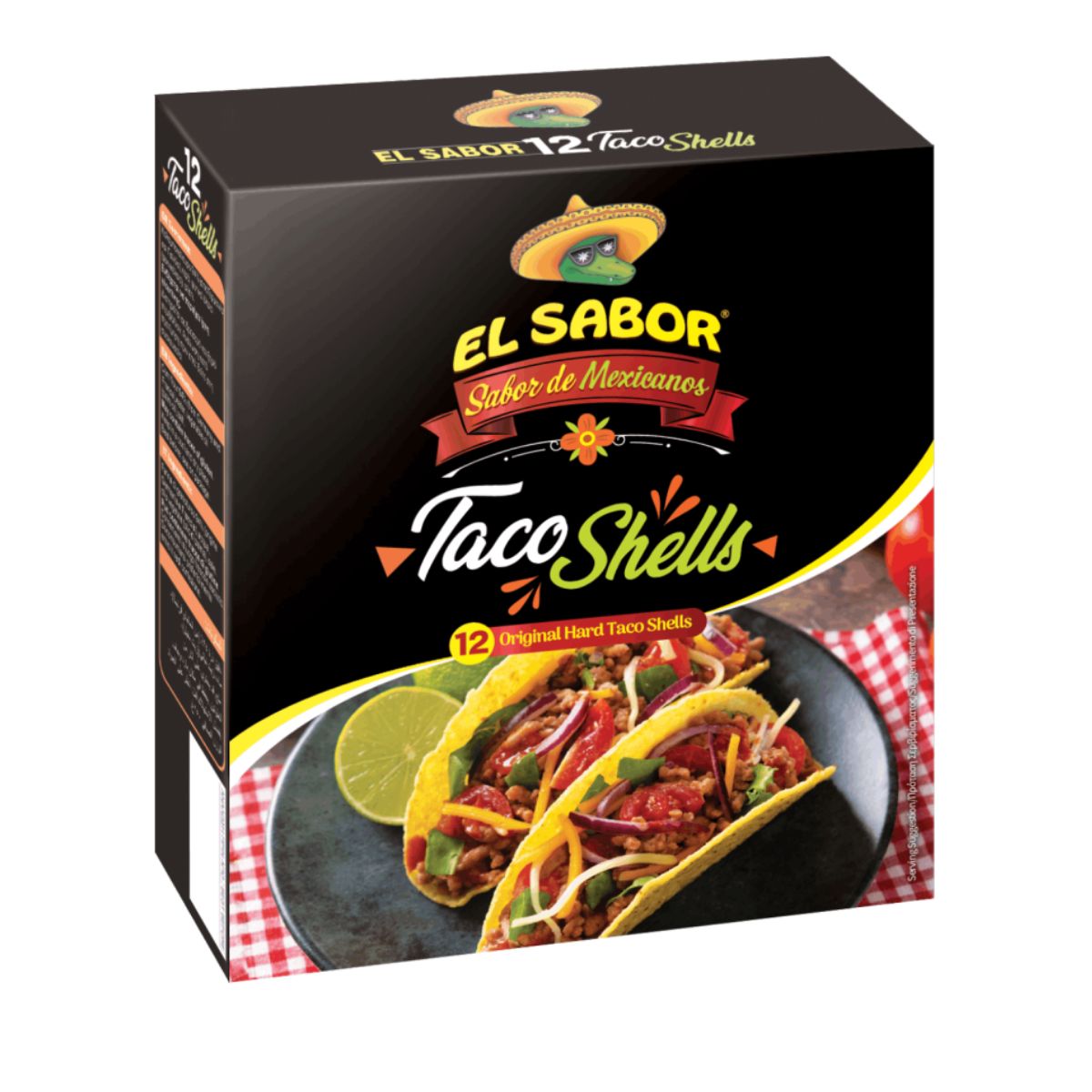 Πίτες Καλαμποκιού El Sabor Hard Taco Shells