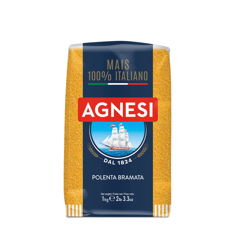 Καλαμποκάλευρο Agnesi Polenta Bramata 1kg