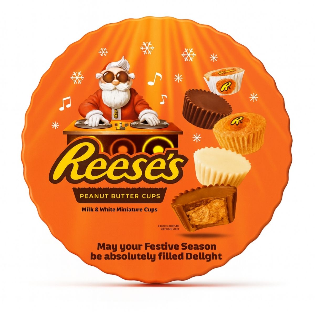 Σοκολατάκια με Φυστικοβούτυρο Reese's Gift Tin Peanut Butter Cups