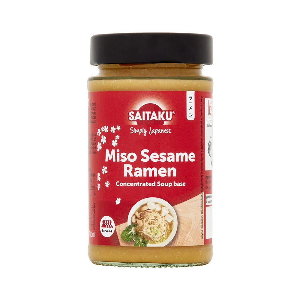 Συμπυκνωμένη Βάση Σούπας Ράμεν Saitaku Sesame Miso Ramen Concentrated Soup Base 210ml