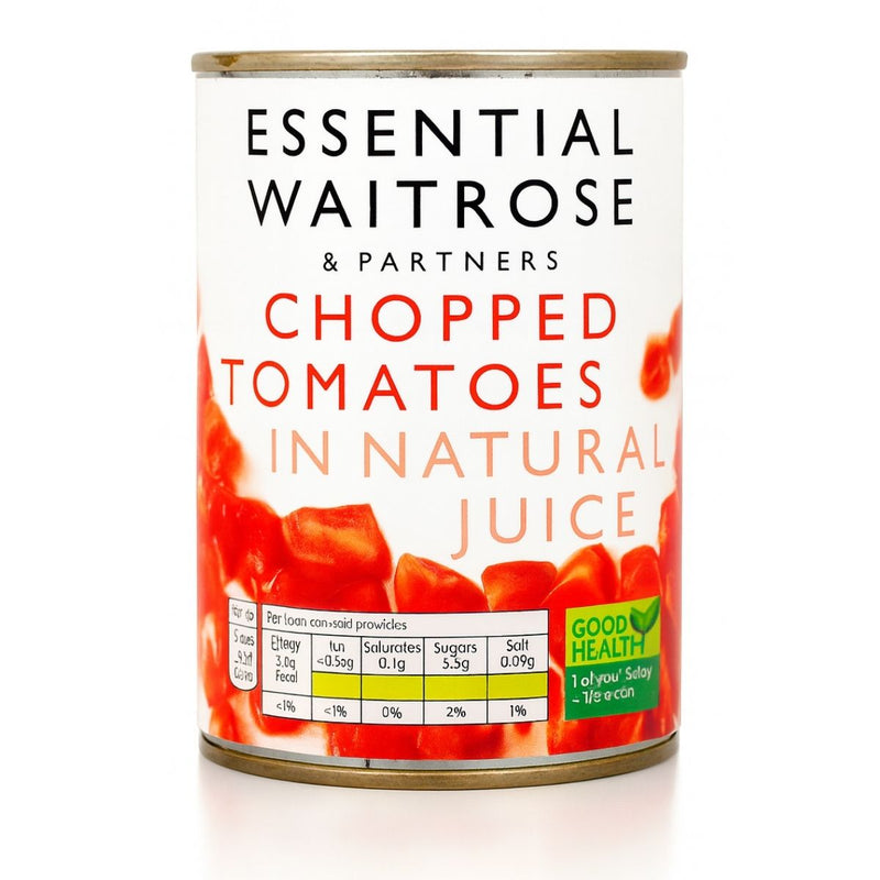 Waitrose Chopped Tomatoes In Natural Juice