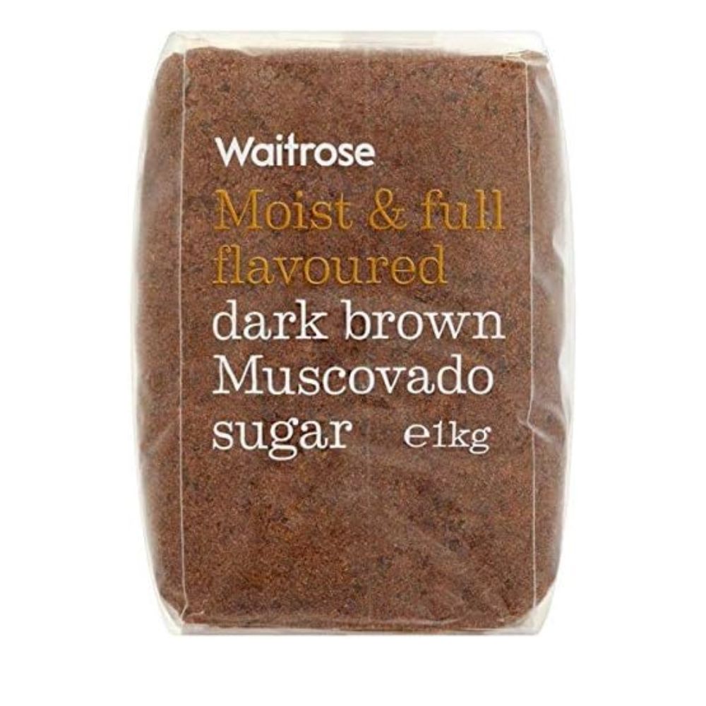 Ζάχαρη Ακατέργαστη Μαύρη Waitrose Moist and Full Flavoured Dark Brown Muscovado Sugar