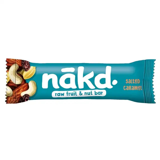 Μπάρα Nakd Raw Fruit and Nut Salted Caramel Bar Gluten Free Lactose Free 35g