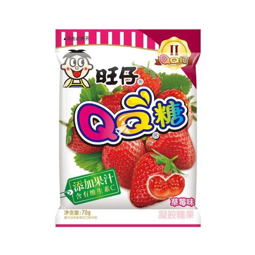Ζελεδάκια Φράουλα Want Want Gummy Candy Strawberry
