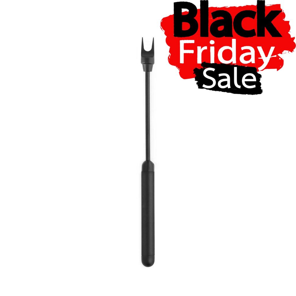 Πιρούνι Σερβιρίσματος Τυριού Normann Copenhagen Pebble Cheese Fork Black