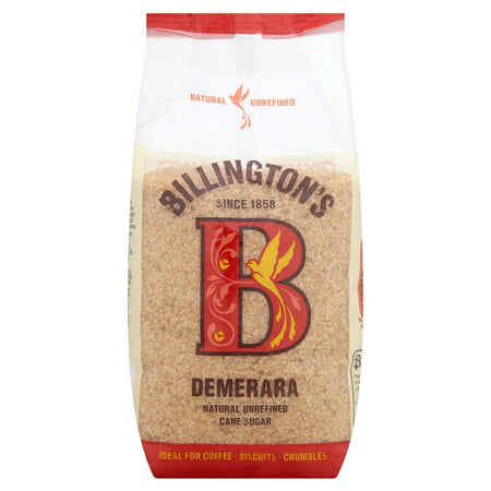 Billingtons Demerara Natural Unrefined Cane Sugar 500g