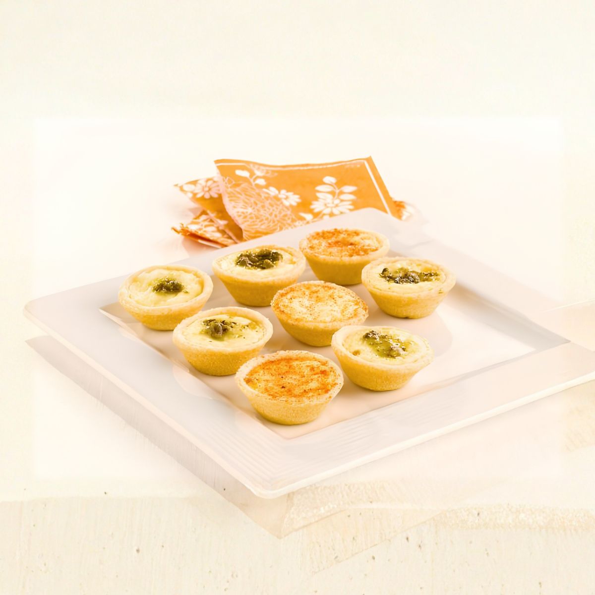 Καναπεδάκια Βάση Σφολιάτας Φωλιά 3 Toques Mini Cups 12 Pieces