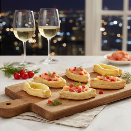 Καναπεδάκια Βάση Σφολιάτας Ψαράκι 3 Toques Mini Fish 12 Pieces