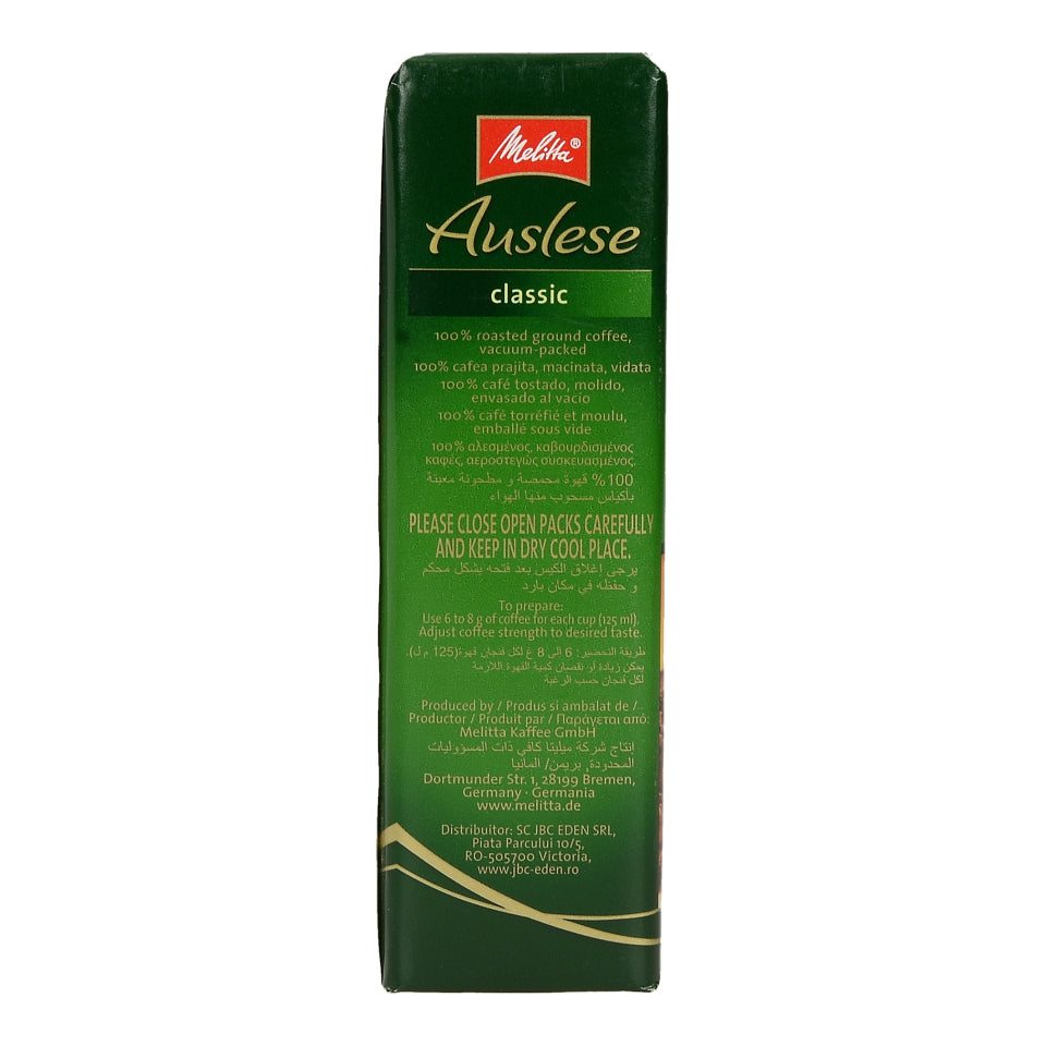 Καφές Φίλτρου Melitta Auslese Classic 250g