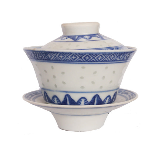 Πορσελάνινη Κούπα Cardinal Tea Cup with Tray and Lid White Blue 1pc