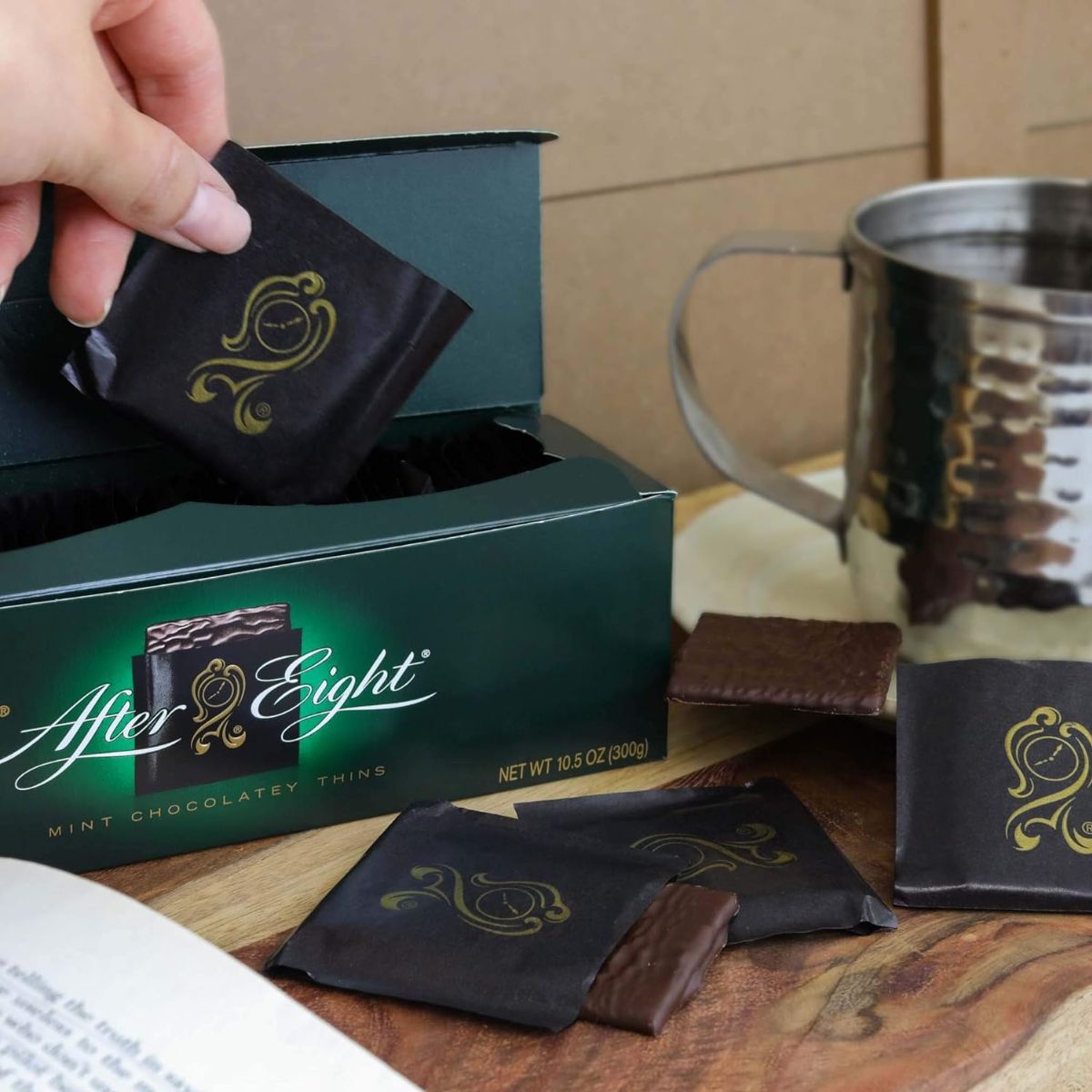 Σοκολατάκια Μέντα After Eight Mint Dark Chocolate Thins