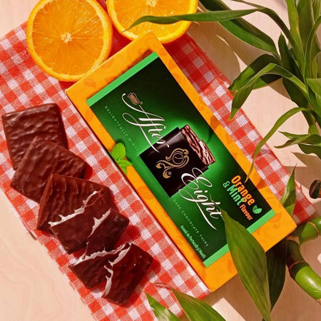 Σοκολατάκια Μέντα Πορτοκάλι After Eight Orange And Mint Dark Chocolate Thins