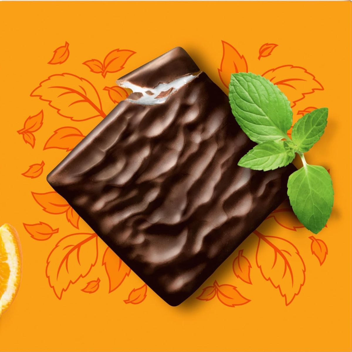 Σοκολατάκια Μέντα Πορτοκάλι After Eight Orange And Mint Dark Chocolate Thins