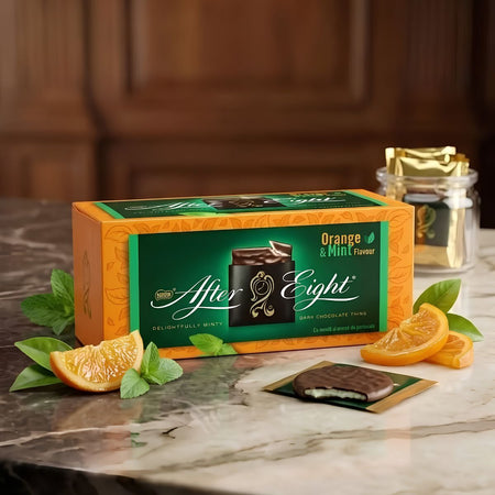 Σοκολατάκια Μέντα Πορτοκάλι After Eight Orange And Mint Dark Chocolate Thins