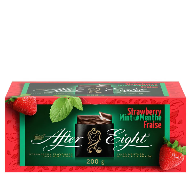 Σοκολατάκια Μέντα Φράουλα After Eight Strawberry and Mint Dark Chocolate Thins