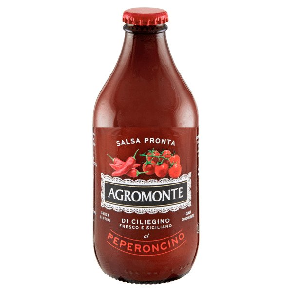 Agromonte Salsa Pronta Di Ciliegino Al Peperoncino 330g-A