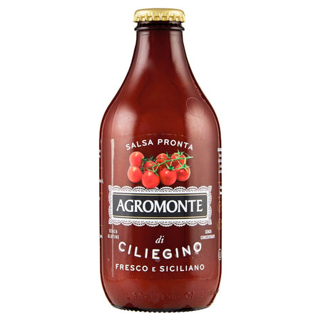 Agromonte Salsa Pronta Di Ciliegino Fresco E Siciliano 520g-A