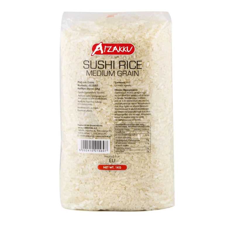 Ρύζι για Σούσι Aizakku Sushi Rice Medium Grain