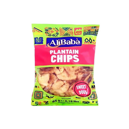 Τσιπς Μπανάνας Alibaba Plantain Chips Sweet Doux 85g