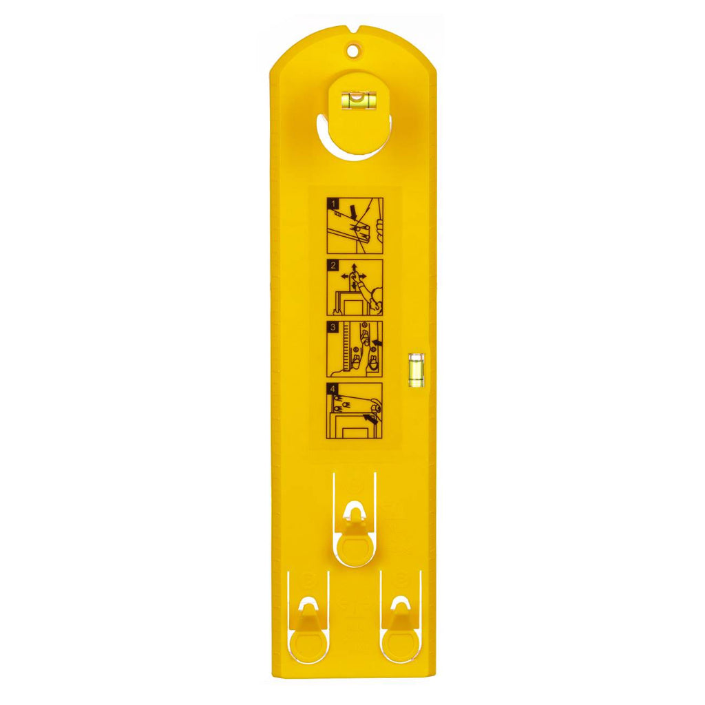 Alignment Tool With Spirit Level For Hanging Frames And Paintings 34x9cm-A