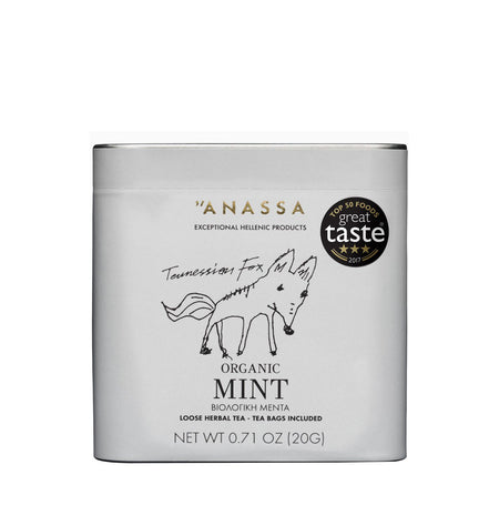 Βιολογική Μέντα Σε Μεταλλικό Κουτί Anassa Organic Mint Tin Box 20g