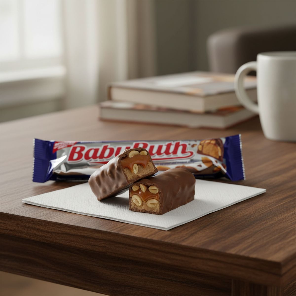 Μπάρα Νουγκά Φυστίκι Καραμέλα Baby Ruth