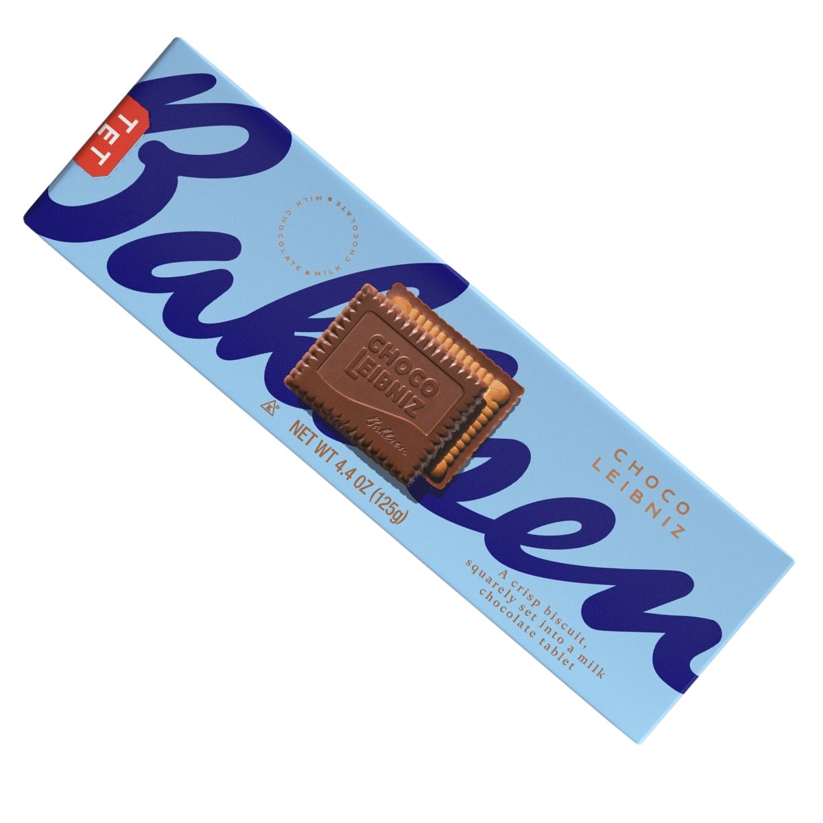 Μπισκότα με Σοκολάτα Γάλακτος Bahlsen Choco Leibniz Milk