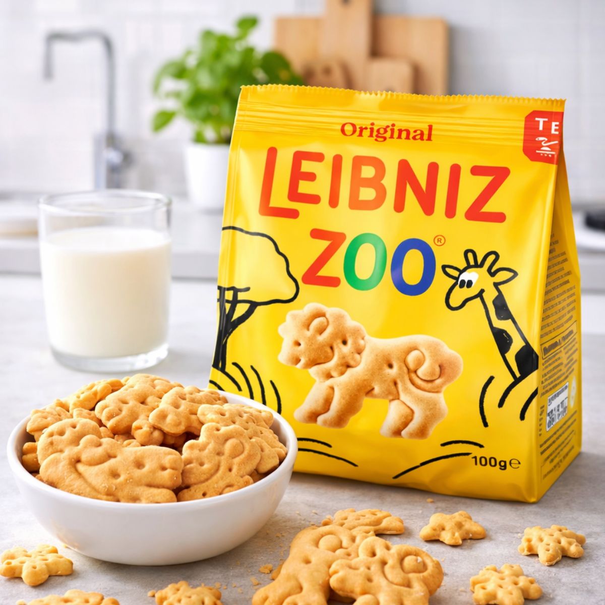 Παιδικά Μπισκότα Βουτύρου Bahlsen Leibniz Zoo