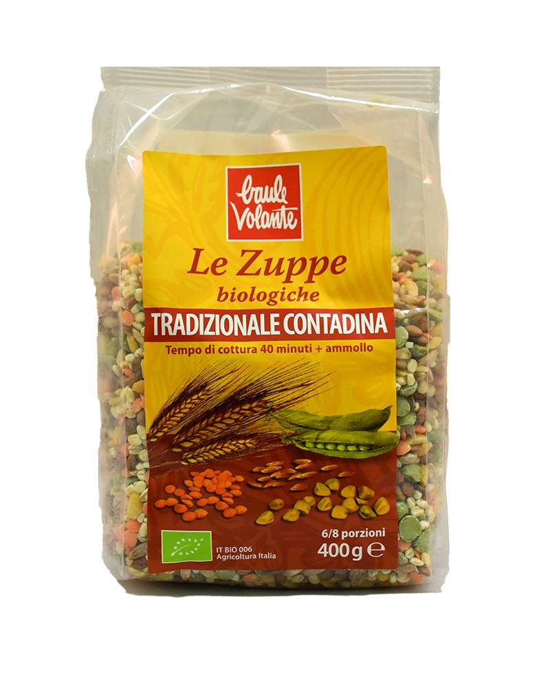 Baule Volante Le Zuppe Biologiche Tradizionale Contadina 400g