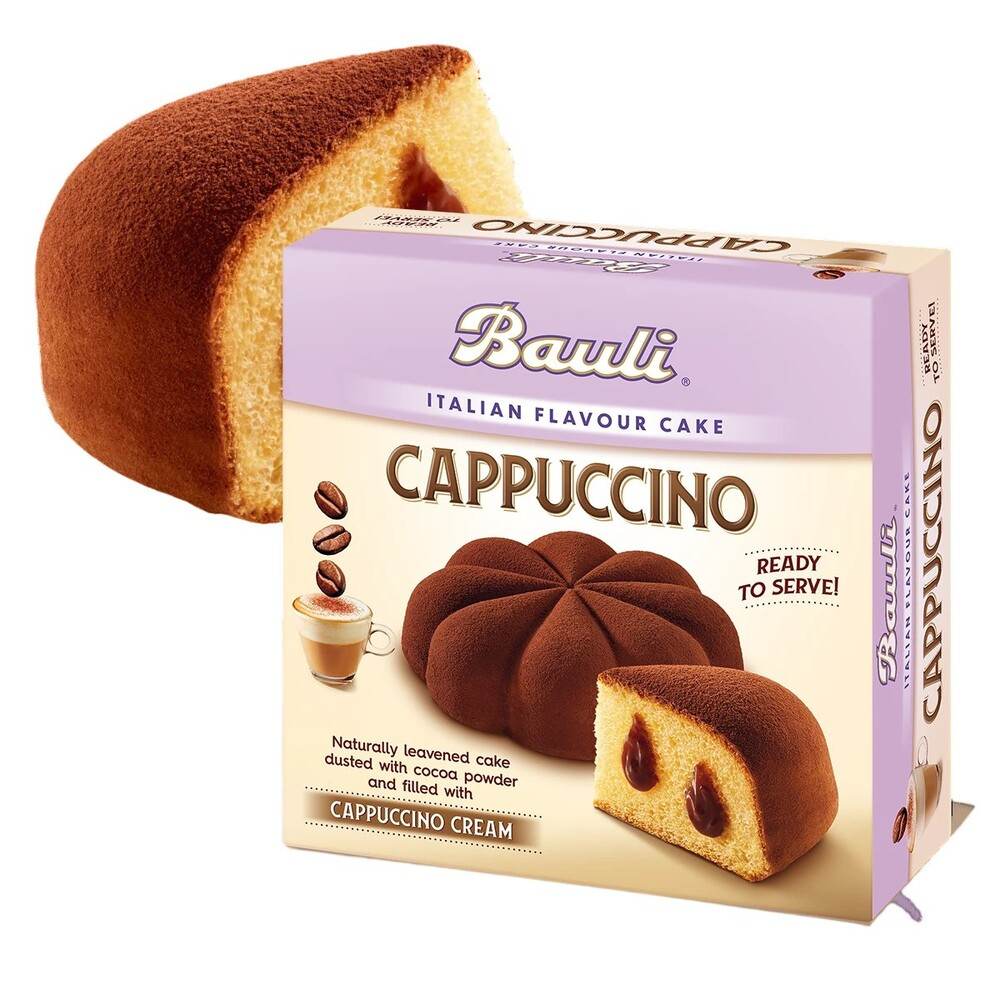 Χριστουγεννιάτικο Κέικ με Κρέμα Καπουτσίνο Bauli Torta Cappuccino Creme 400g