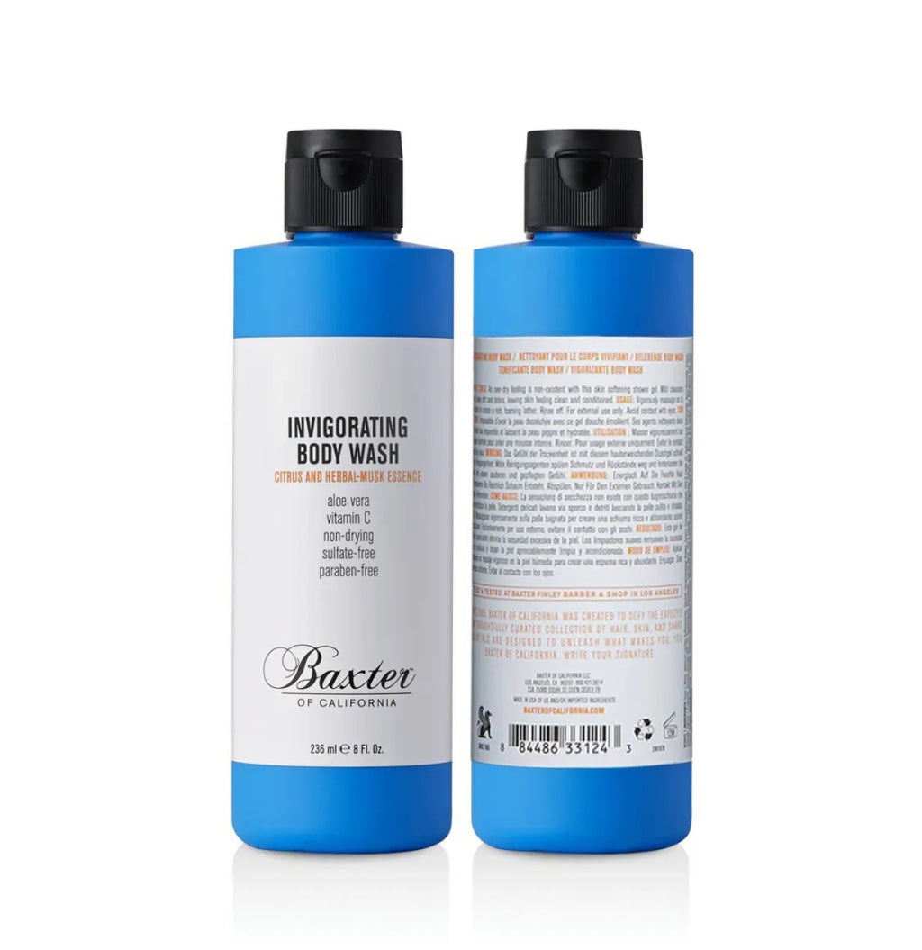 Αφρόλουτρο Σώματος Baxter Of California Invigorating Body Wash Citrus and Herbal Musk 236ml