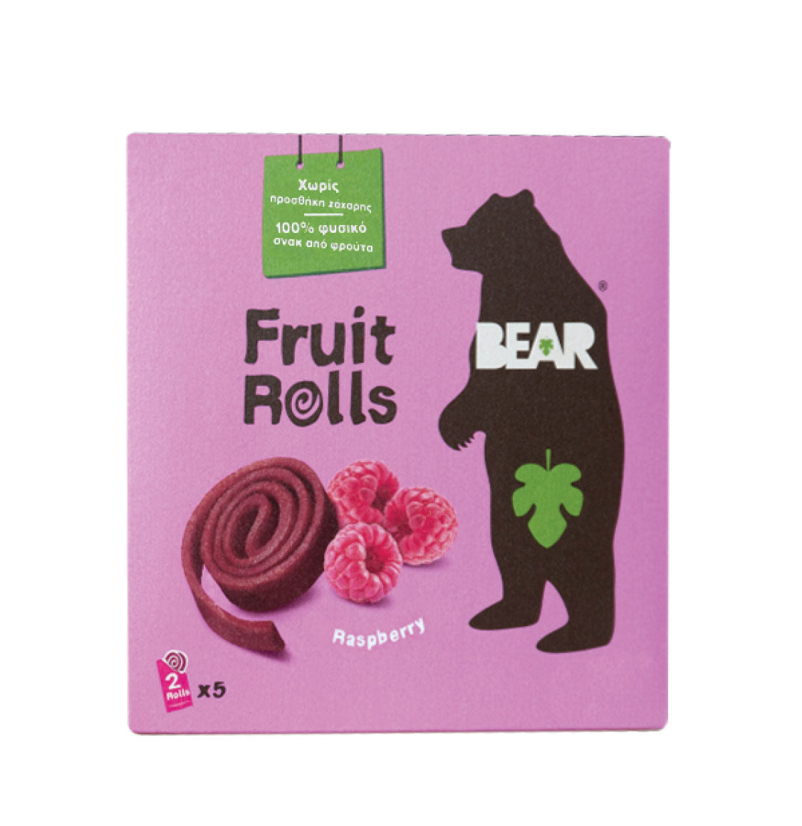 Παιδικό Σνακ Φρούτου Bear Yo Yo Raspberry 5x20g