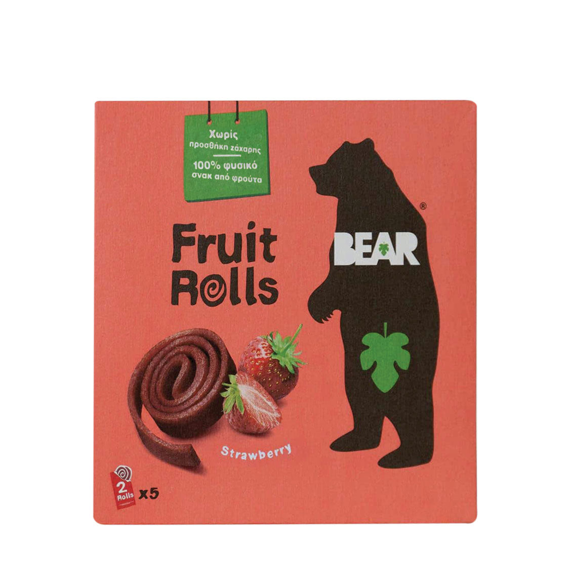 Παιδικό Σνακ Φρούτου Bear Yo Yo Strawberry 5x20g