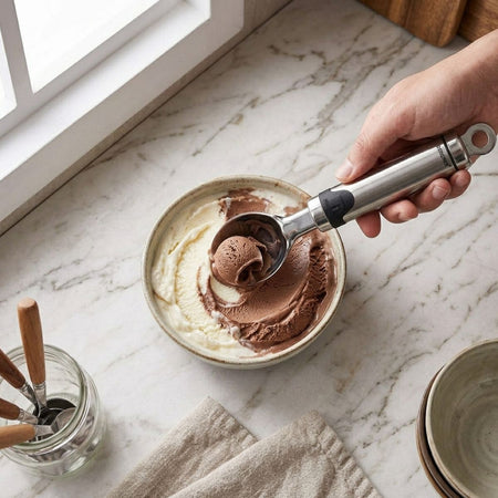 Κουτάλι Παγωτού Bergner Gizmo Scoop Stainless Steel Ice Cream Spoon