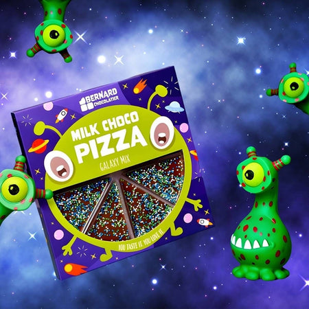 Πίτσα Σοκολάτα Bernard Chocolatier Galaxy Mix Milk Choco Pizza