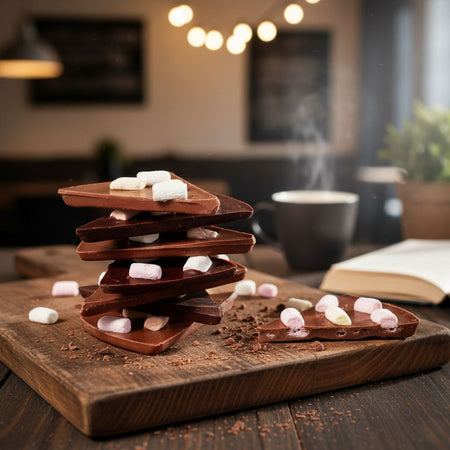 Πίτσα Σοκολάτα Bernard Chocolatier Marshmallow Milk Choco Pizza Family Size