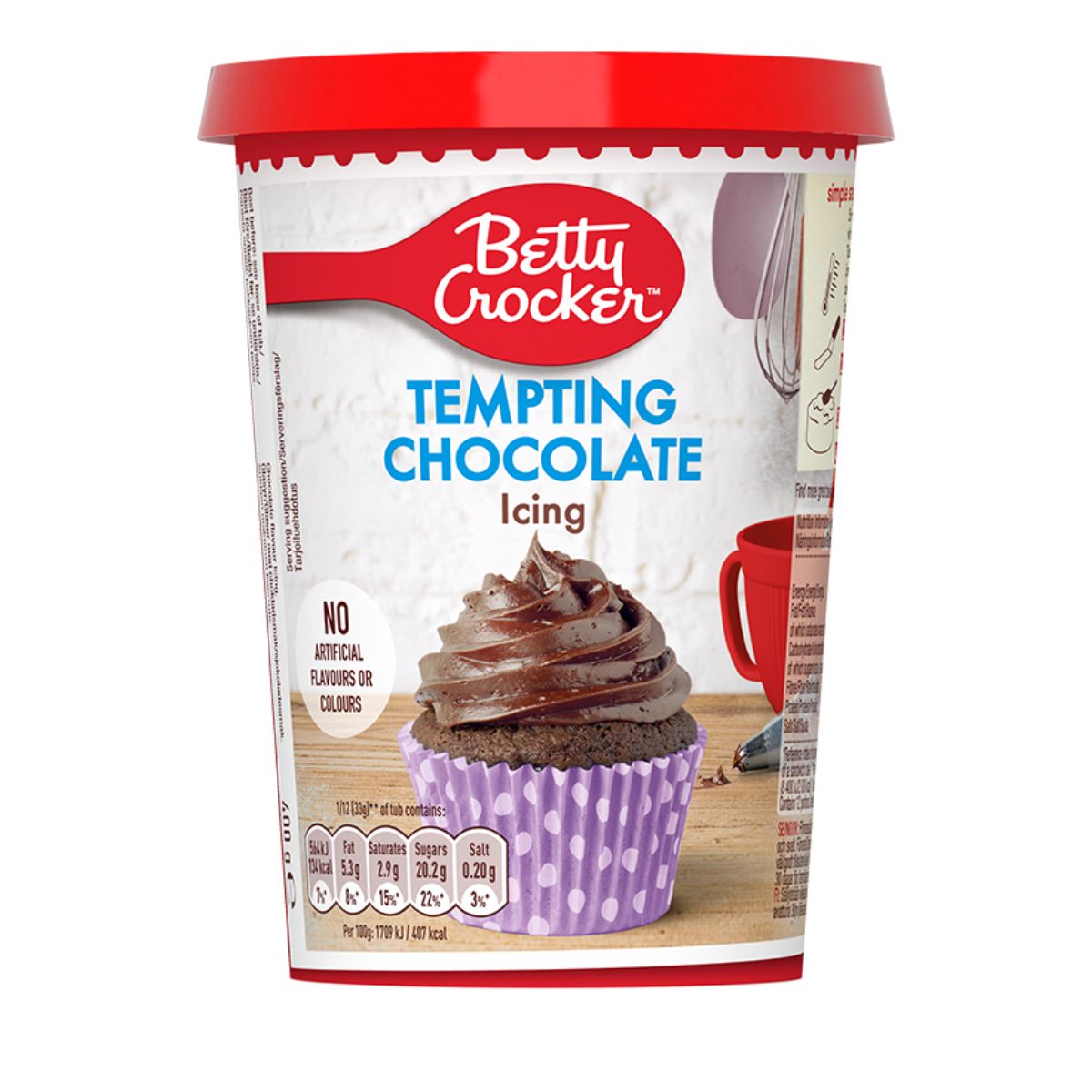 Γλάσσο Έτοιμο Betty Crocker Tempting Chocolate Icing