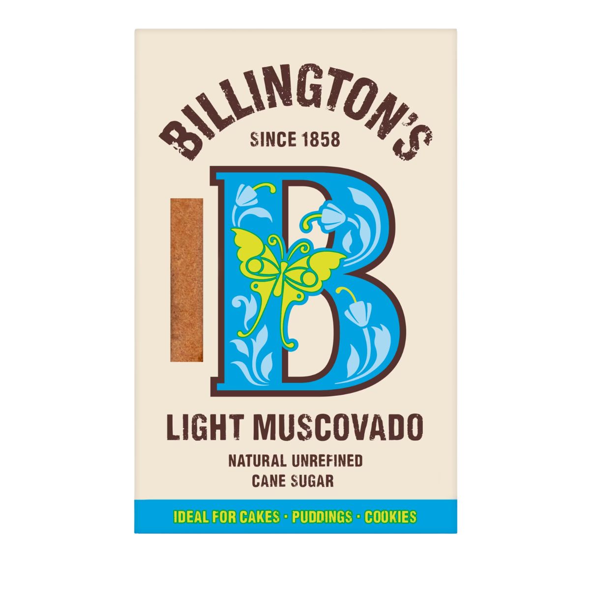 Ζάχαρη Billingtons Light Muscovado Natural Unrefined Cane Sugar