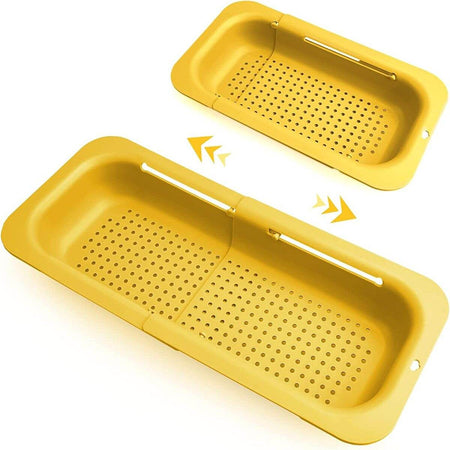 Ρυθμιζόμενο Σουρωτήρι Νεροχύτη Blue Ginkgo Adjustable Sink Strainer Basket Yellow