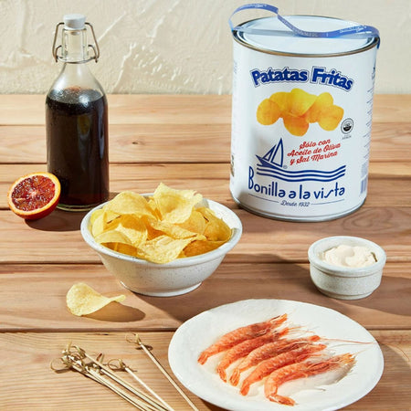 Πατατάκια Bonilla a la Vista Patatas Fritas in Tin Box